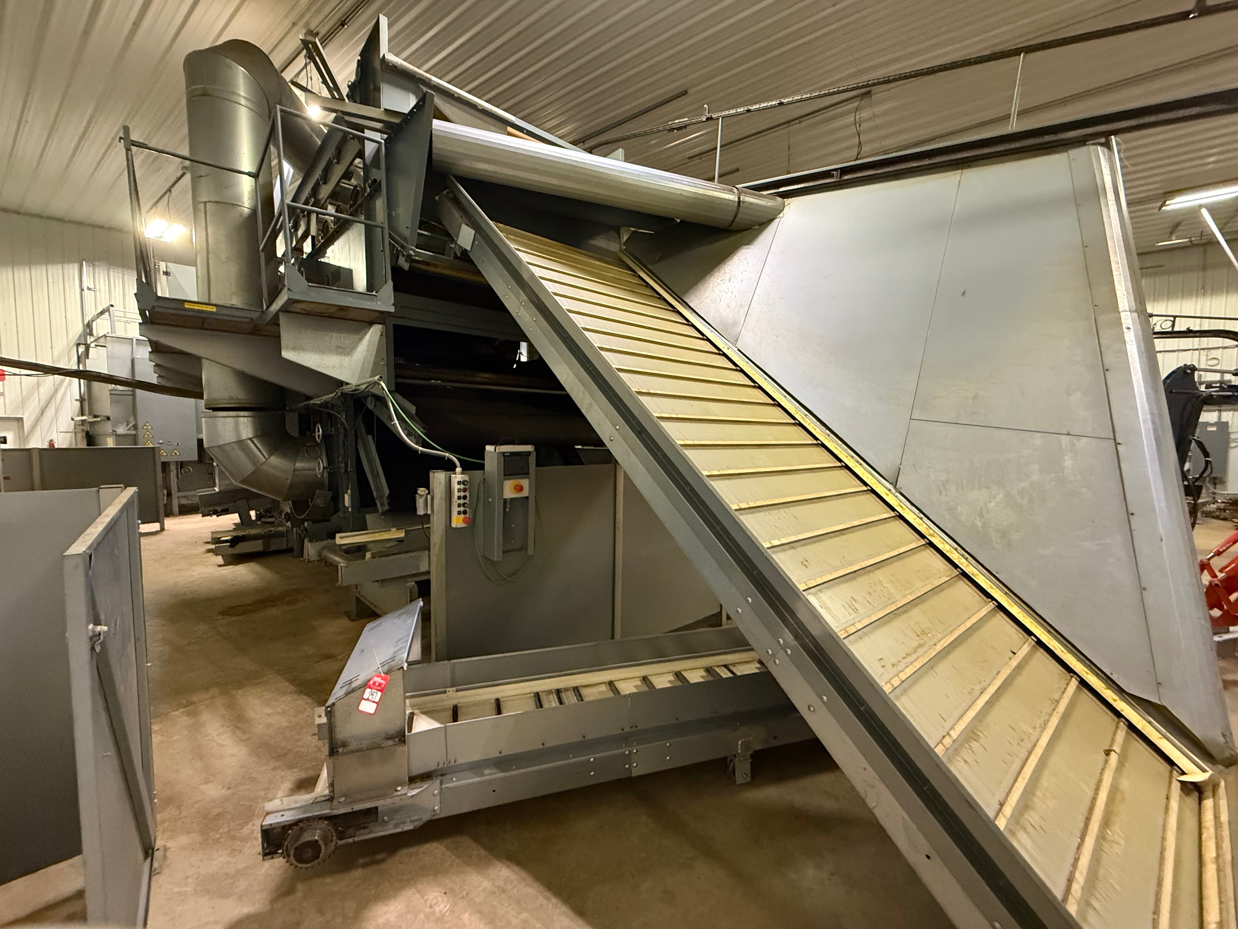 Wolf harvesting and processing system for 175 acres+