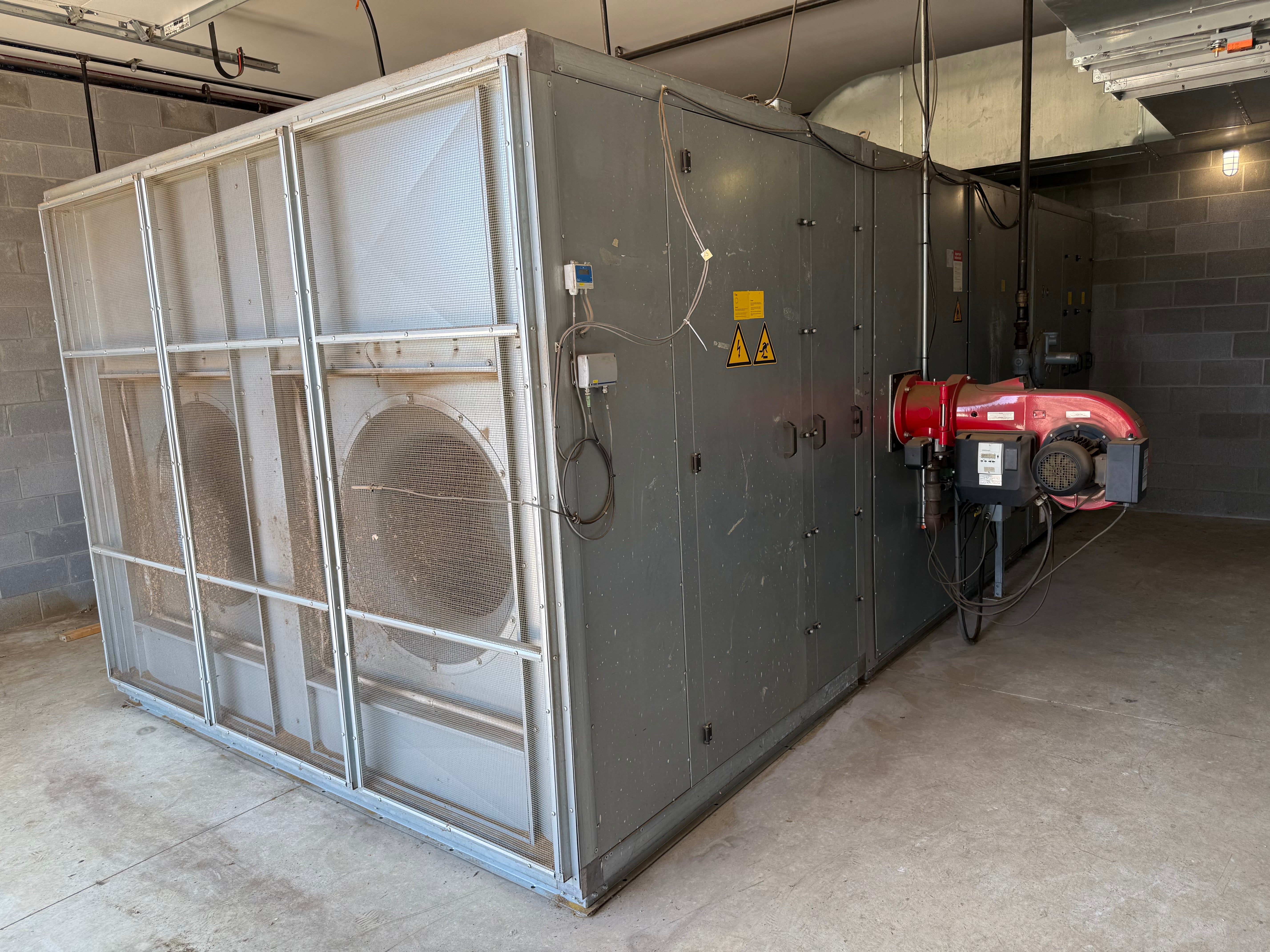 Wolf harvesting and processing system for 175 acres+