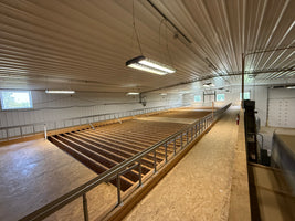 Wolf harvesting and processing system for 175 acres+