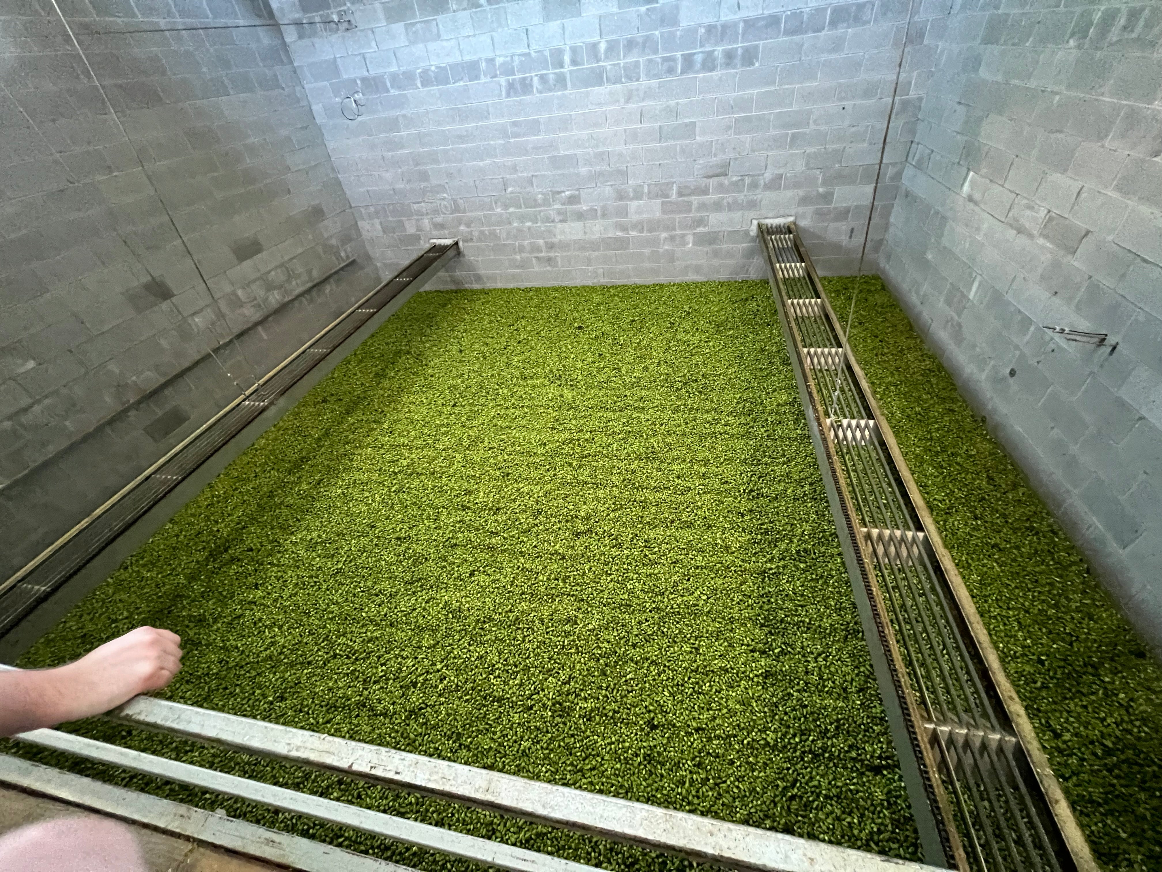 Wolf harvesting and processing system for 175 acres+